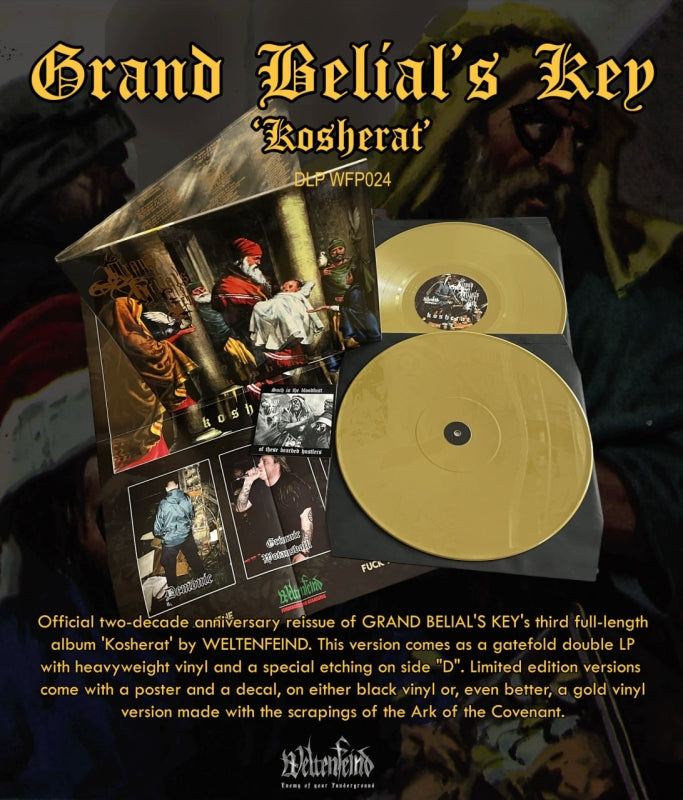 Grand Belial's Key - Kosherat (Gatefold Double LP)
