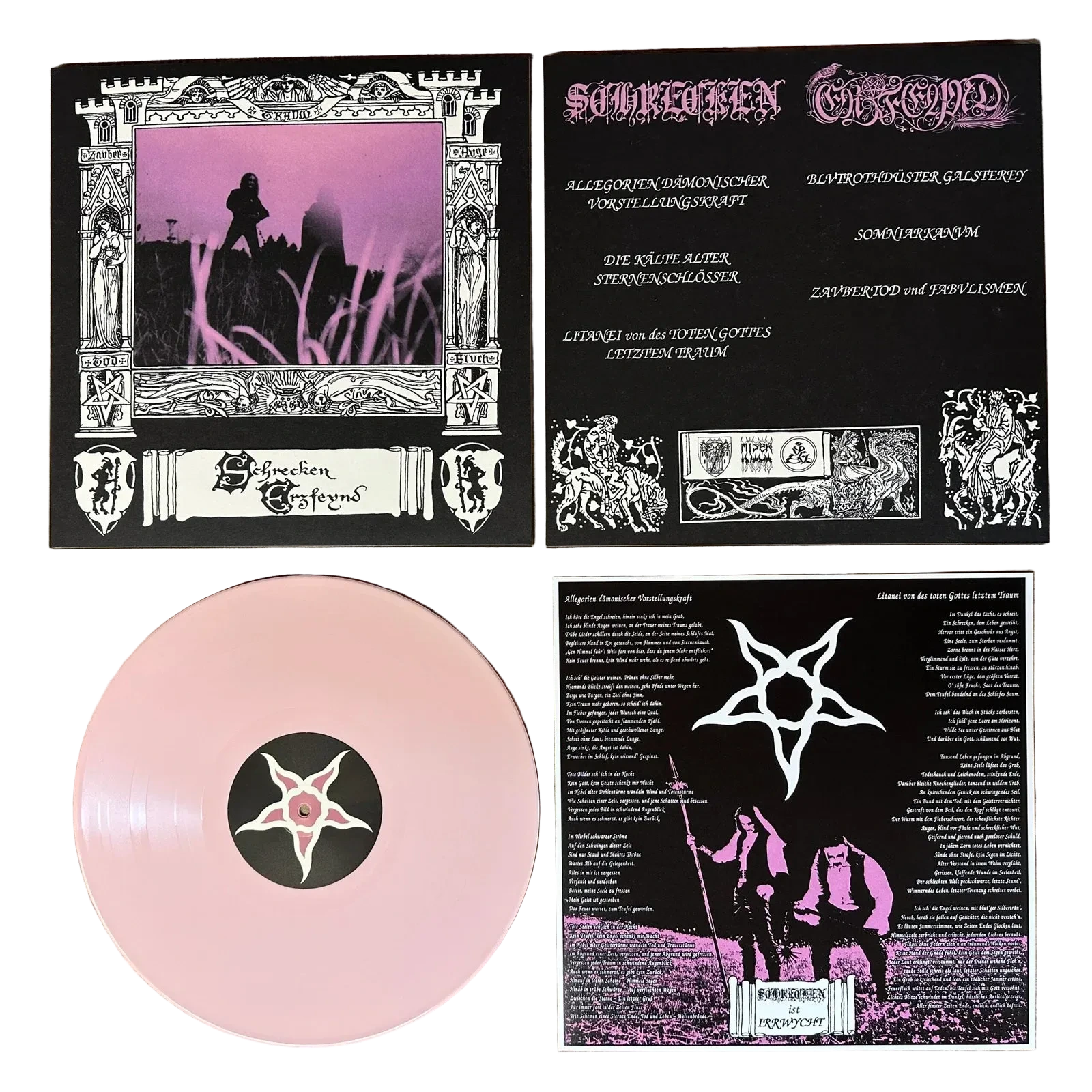 Schrecken/Erzfeynd - Split (Pink LP)