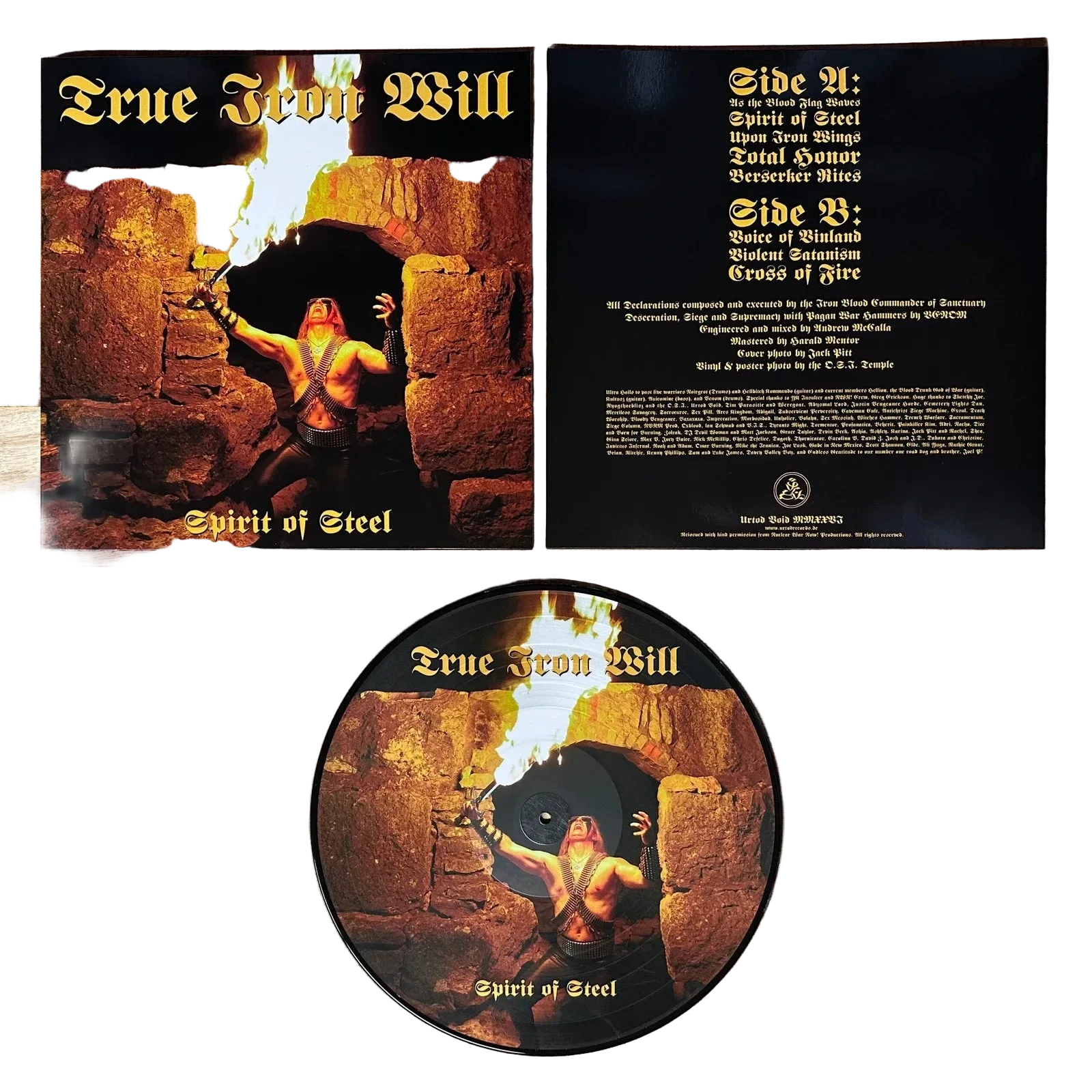 True Iron Will - Spirit of Steel (Picture Disc LP)