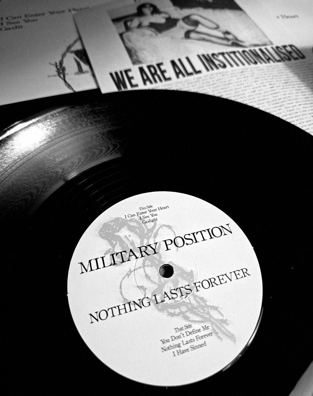 Military Position - Nothing Lasts Forever - 12" LP