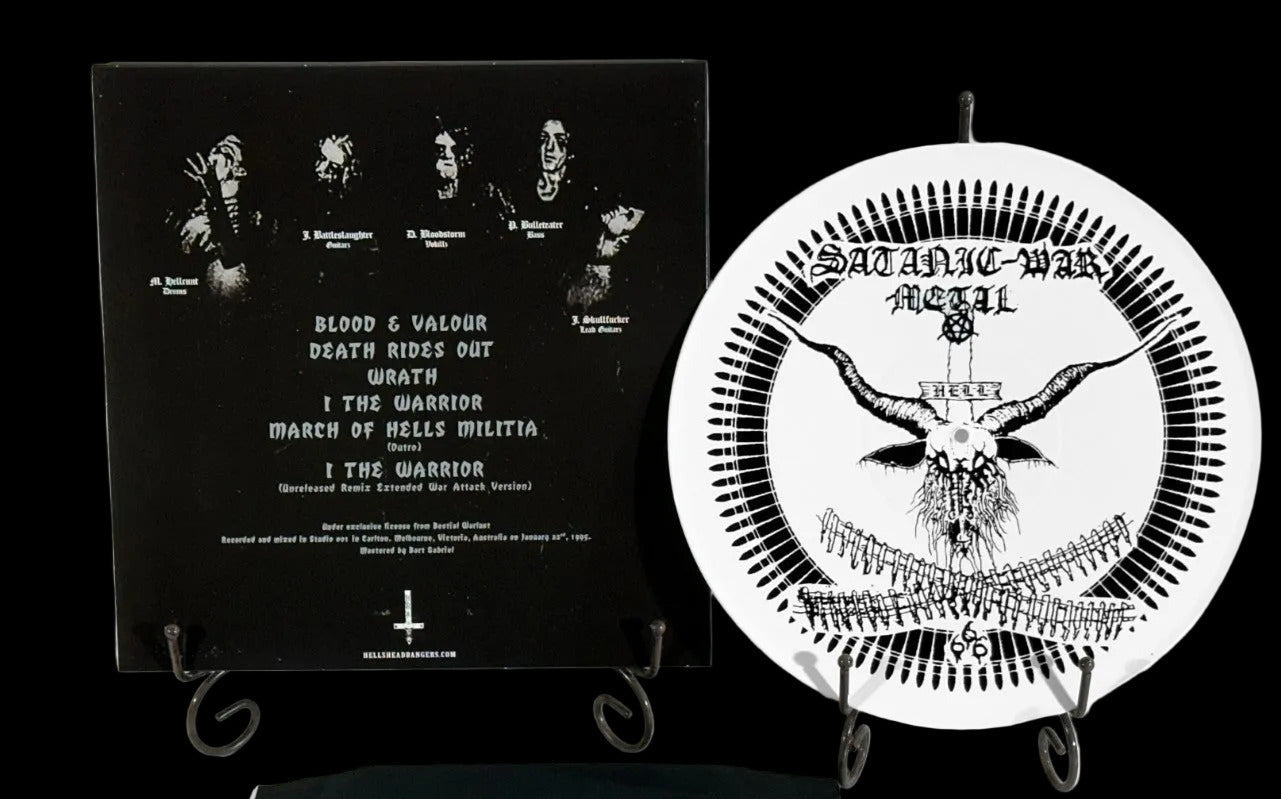 Bestial Warlust - Demo 1995 - 12" LP (White)