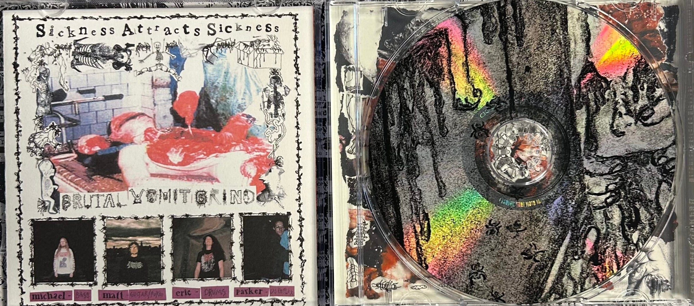 Mephitic Corpse - Sickness Attracts Sickness - CD
