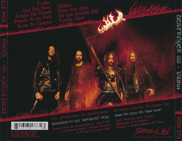 Deströyer 666 - Wildfire CD